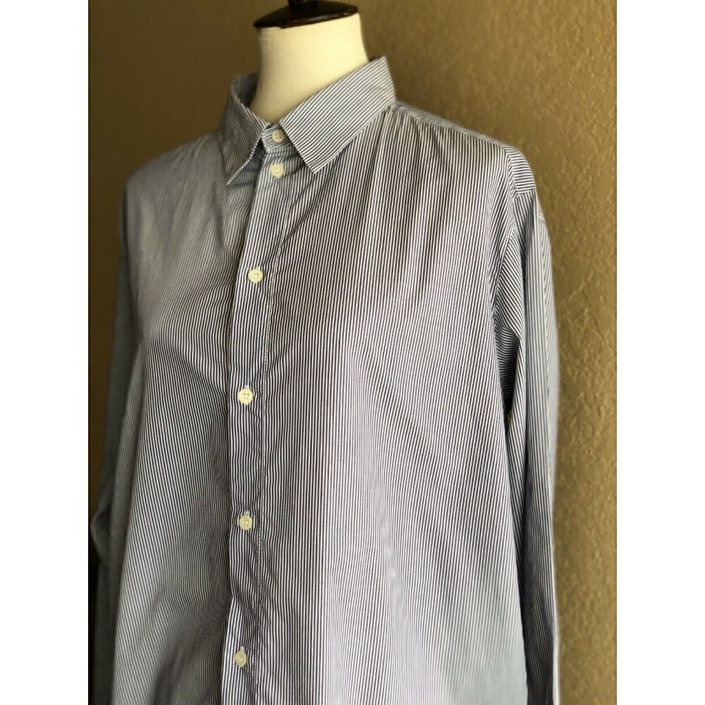 Diesel Black Gold DAFNI White/blue Shirt Dress - Picture 1 of 11
